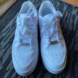 Nike Air Force One Sage Low-white-worn once